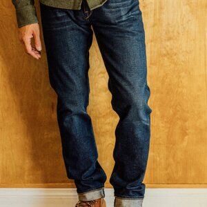 Hiroshi Kato Men's The Pen Slim - Tyler 14oz Selvedge, size 32x34